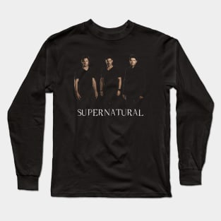 Supernatural Jared Jensen Misha Long Sleeve T-Shirt